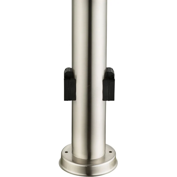 Außenleuchte Sockellampe IP44 Bewegungsmelder Steckdosen 3159KS – Bild 7