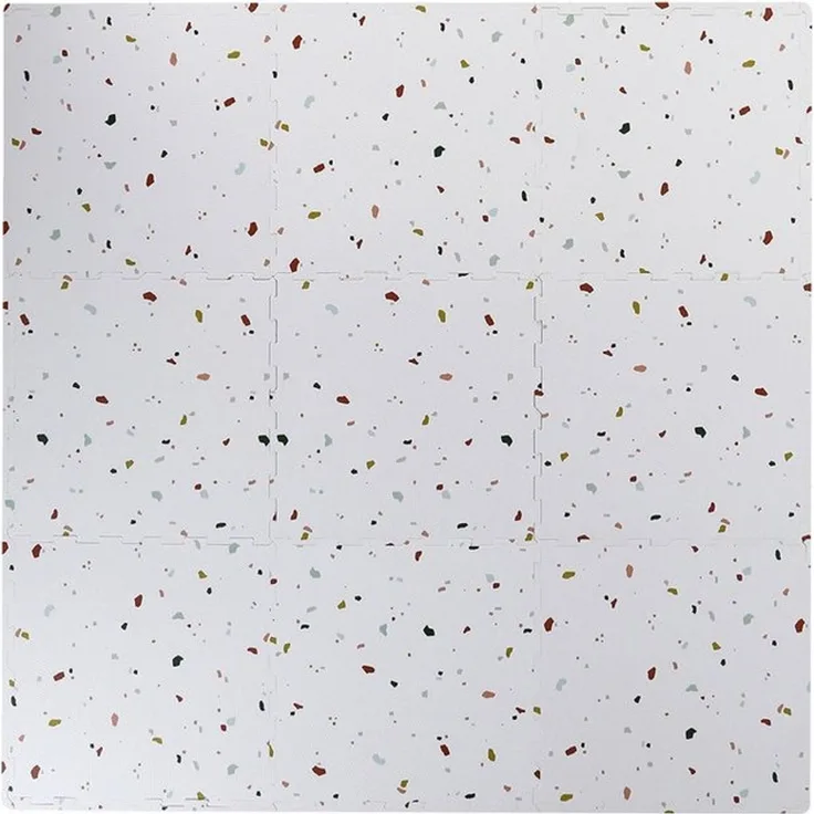 Krabbeldecke Große Kinderzimmer Puzzle-Spielmatte, 9 Teile, vertbaudet