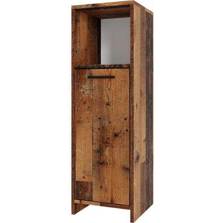 Midischrank Kiko Eiche rustikal 30 x 95 cm Vicco