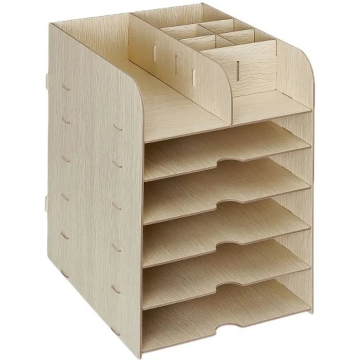Relaxdays Schreibtisch Organizer mit Ablagefächern – Bild 8