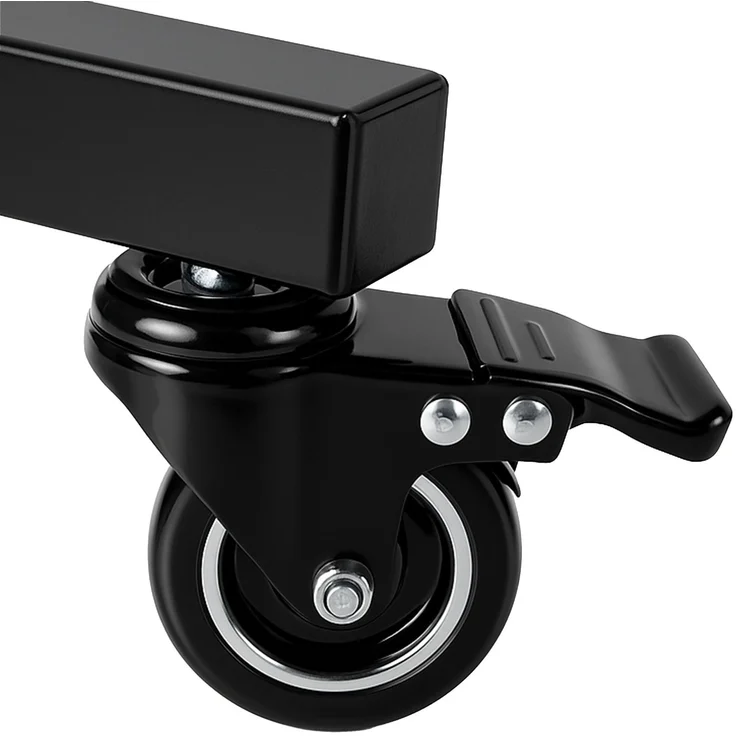 CLP Kleiderständer Soran auf Rollen ausziehbar höhenverstellbar klappbar aus Stahl,120 x 50 x 188 cm – Bild 7