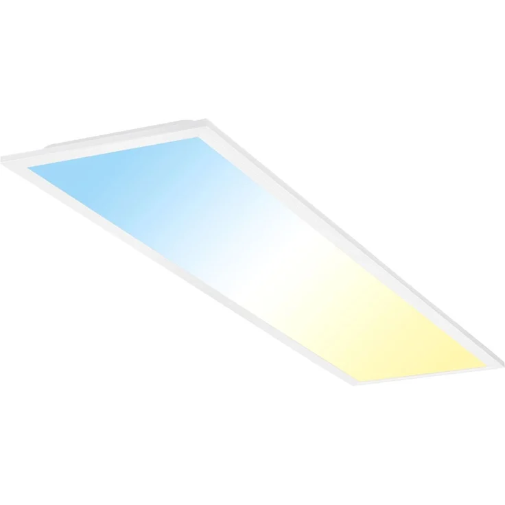 LED Aufbau Panel, weiß, dimmbar, Fernbedienung, L 100 cm – Bild 1