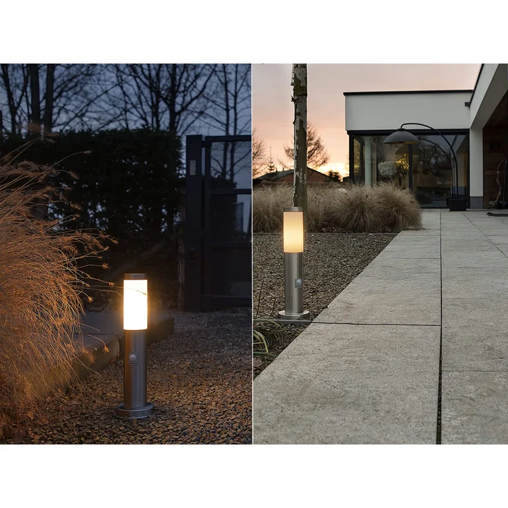 Smartwares 10.042.75 Gartenpfosten/Außenstehleuchte mit Bewegungsmelder RX1010-45S – Bild 6