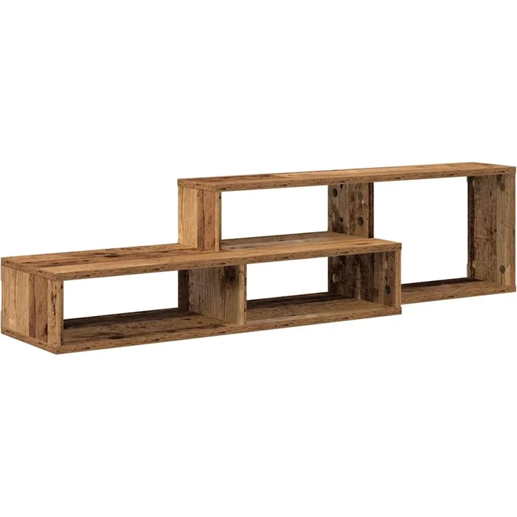 Wand-TV Stand, TV-Regal 120x25x28,5cm Holzwerkstoff – Bild 2