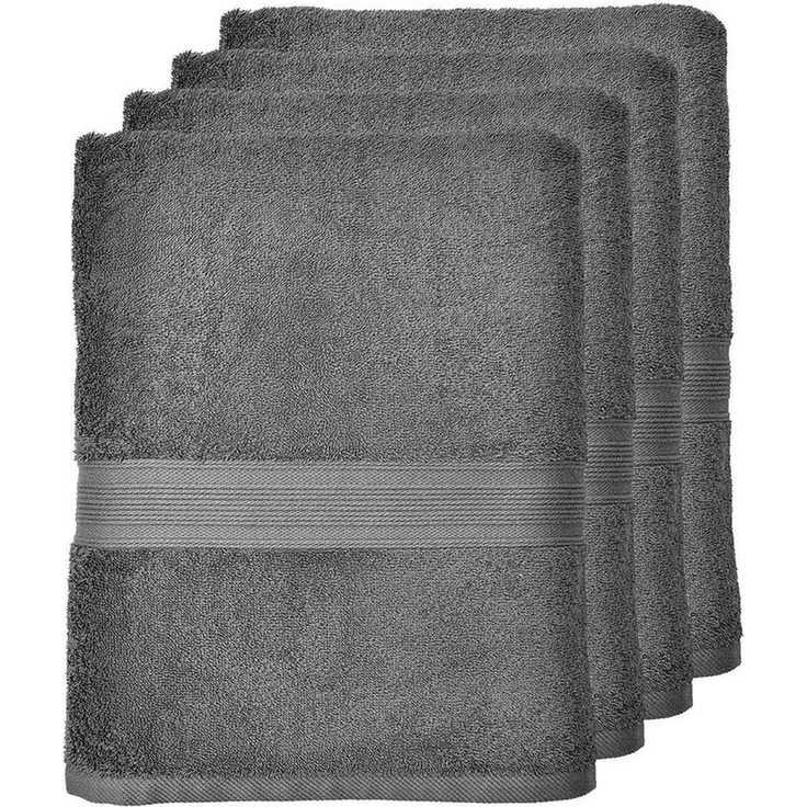 leevitex® Handtücher 4er-Set, 50 × 100 cm, aus 100% Baumwolle, Frottee (Set, 4-St), OEKO-TEX® STANDARD 100 zertifiziert und hochwertig verarbeitet – Bild 2