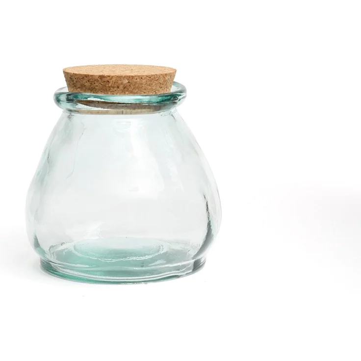 Der Belly Glasbehälter - Blau - S – Bild 1