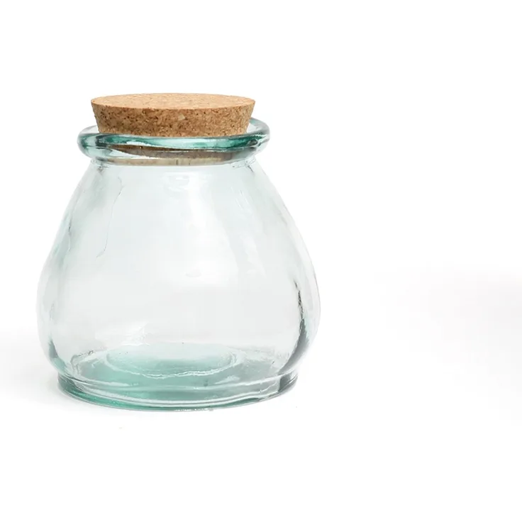 Der Belly Glasbehälter - Blau - S