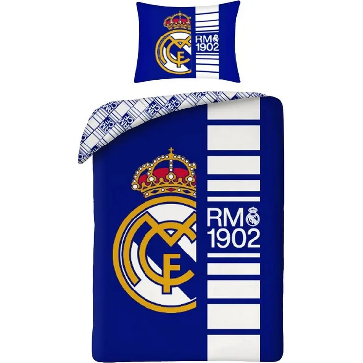 Real Madrid Bettwäsche Real Madrid Fußball Bettwäsche 140x200 cm