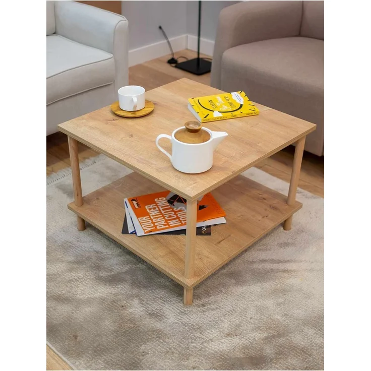 Skye Decor 'Peka-0049 - Sapphire Oak' Couchtisch, Saphir-Eiche, 60 x 42,5 x 60 cm – Bild 2