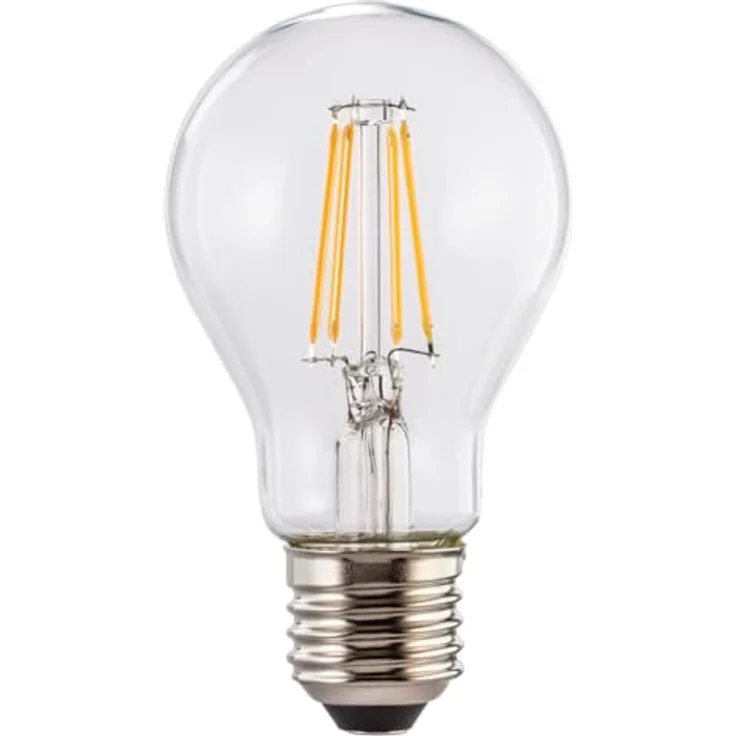 Xavax LED Lampe Tropfen E27, 806 lm Warmweiß (2700K), dimmbar, ersetzt 60W Glühlampe – Bild 1