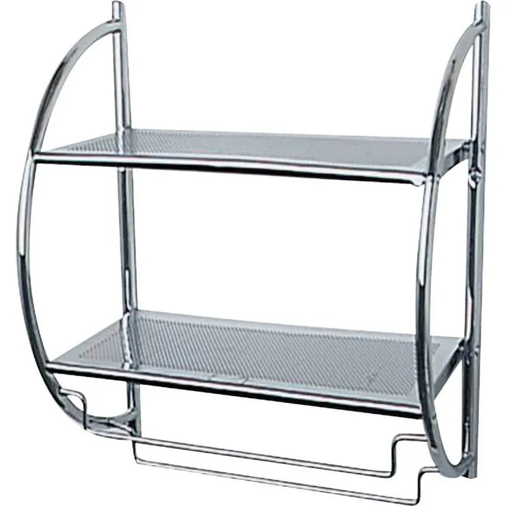 WENKO Exclusiv Wandregal mit 2 Ablagen