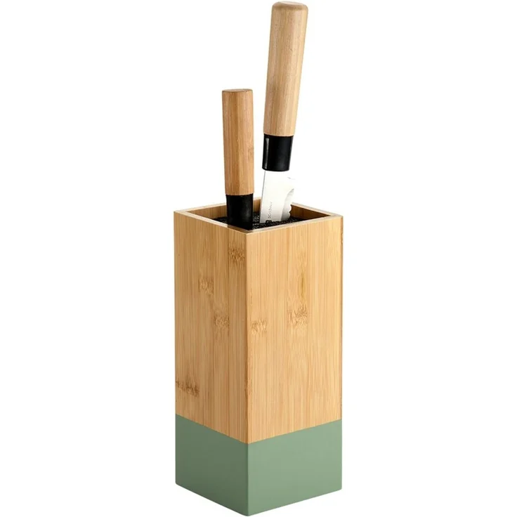 KESPER® Messerblock Messerhalter mit Kunststoffborsten zum variablen Platzieren der Messer (1tlg), aus FSC®-zertifiziertem Bambus, Höhe ca. 23 cm – Bild 2