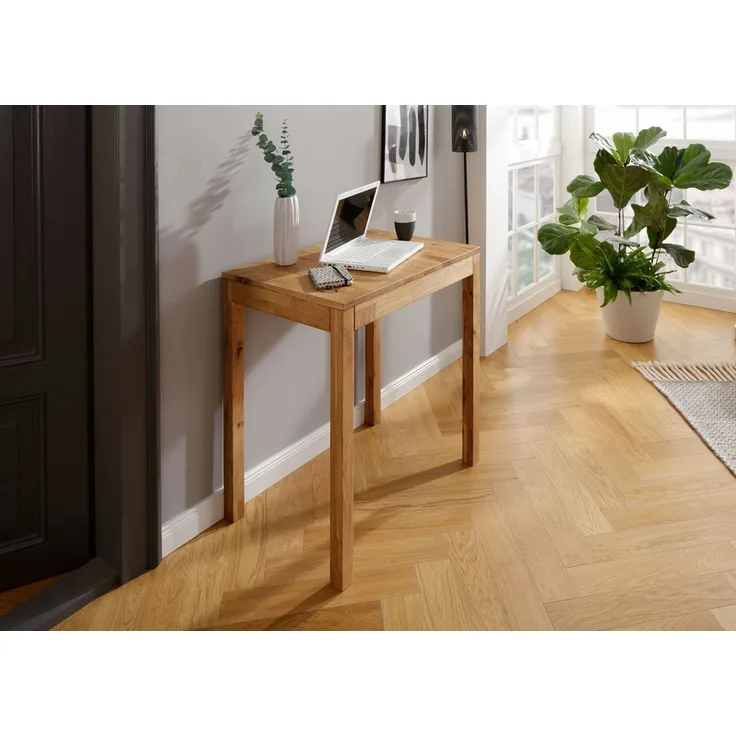 Esstisch "Lenox" 50x70cm Wildeiche massiv