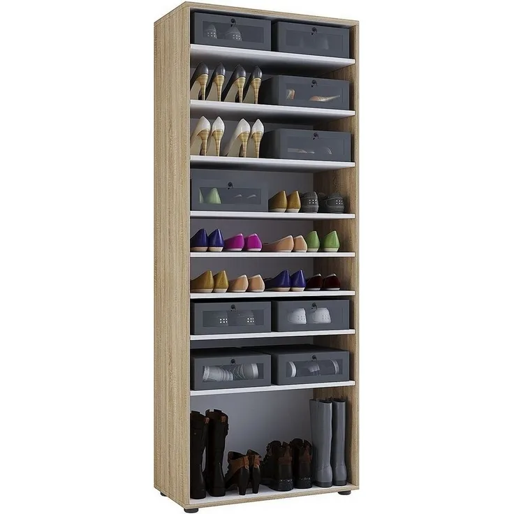VCM - my home Schuhregal Vandol I, 9 Fächer