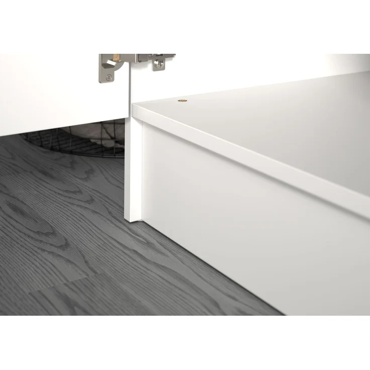 Waschmaschienenumbau Set (B/H/T: 233x195x68 cm) in weiß Nachbildung – Bild 7