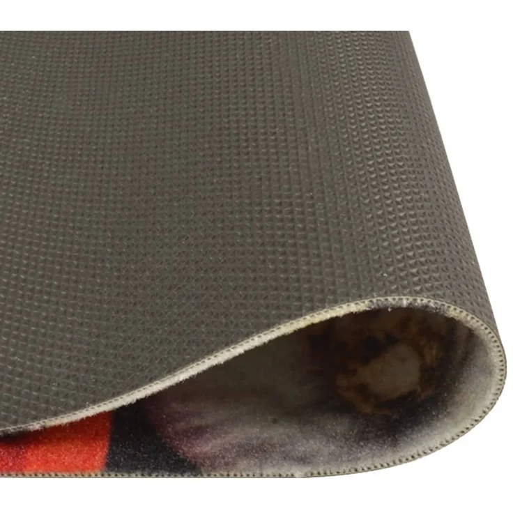vidaXL Küchenteppich Waschbar Wein & Essen 45x150 cm Samt 136552 – Bild 3