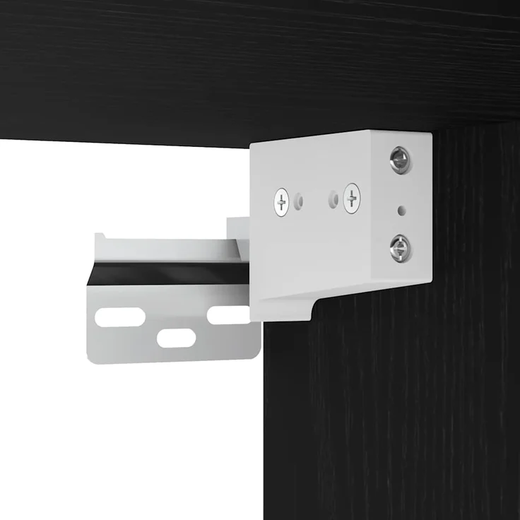 vidaXL Garagen-Wandschrank Schwarz Holzwerkstoff 860609 – Bild 10