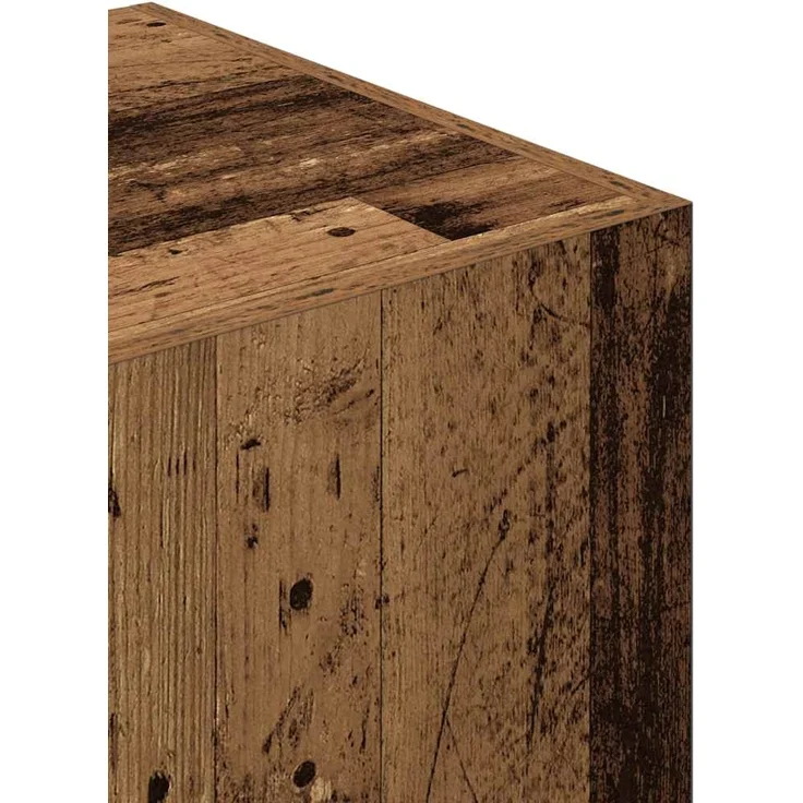 vidaXL Kleiderschrank Altholz-Optik 80x52x180 cm Holzwerkstoff 855882 – Bild 6