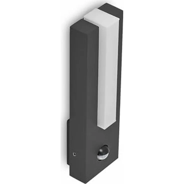 Lucande Außen-Wandleuchte Virgalia, LED 8,6 W gesamt, warmweiß