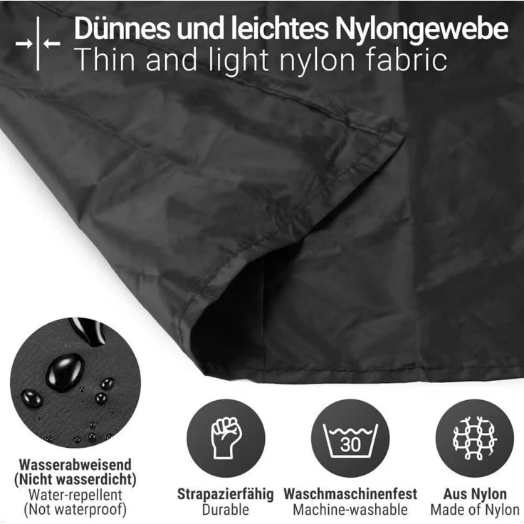 Picknickdecke Stranddecke Color 1- Schwarz 110 x 140 cm (Rechteckig) – Bild 4