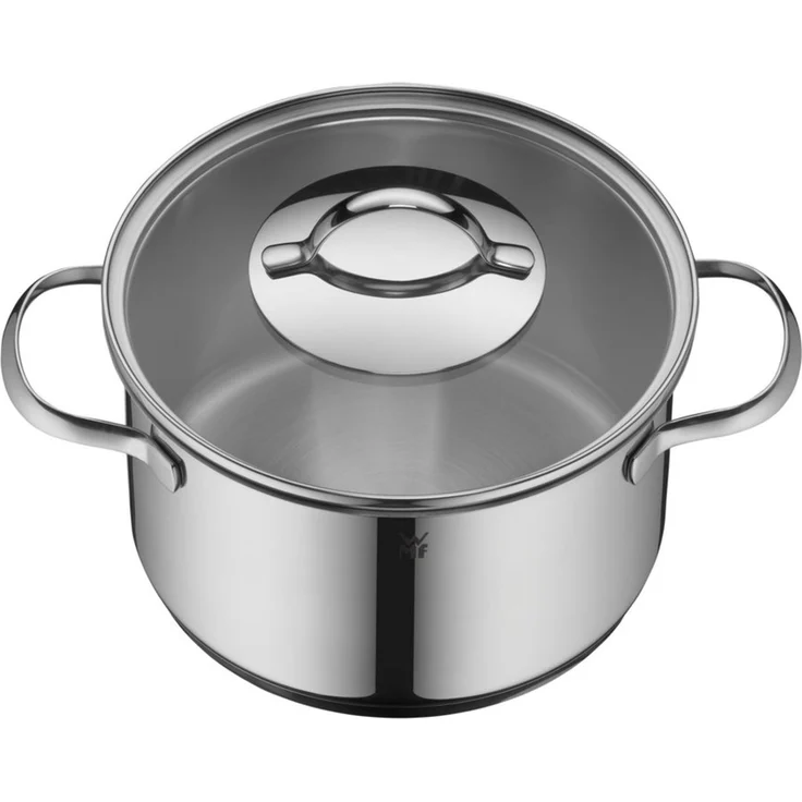 WMF Fleischtopf Aparto, Cromargan Edelstahl Rostfrei 18/10 (24 cm), Induktion, großer Topf, poliert, unbeschichtet – Bild 3