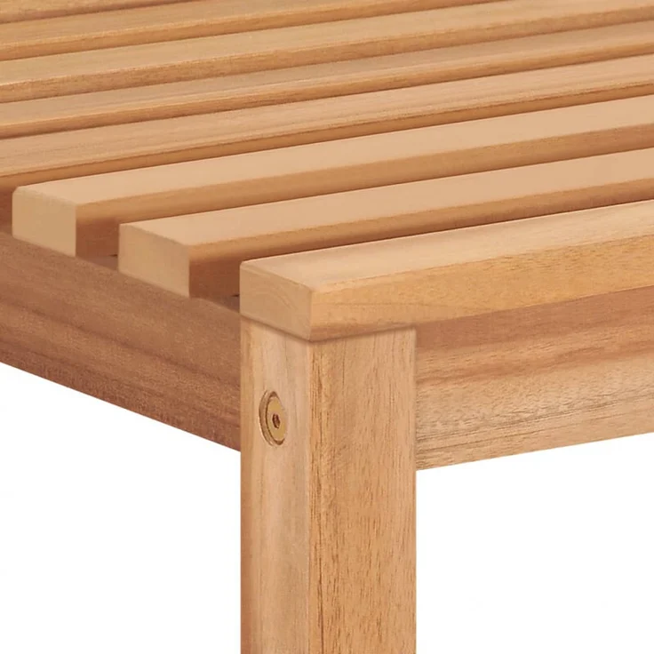 vidaXL Gartenstühle 8 Stk. mit Kissen Massivholz Teak 3073148 – Bild 7