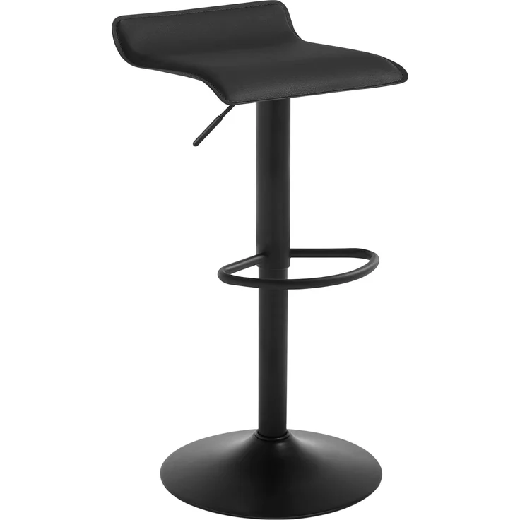 Woltu Barhocker (1 St), Design Hocker stufenlose Höhenverstellung Kunstleder – Bild 1