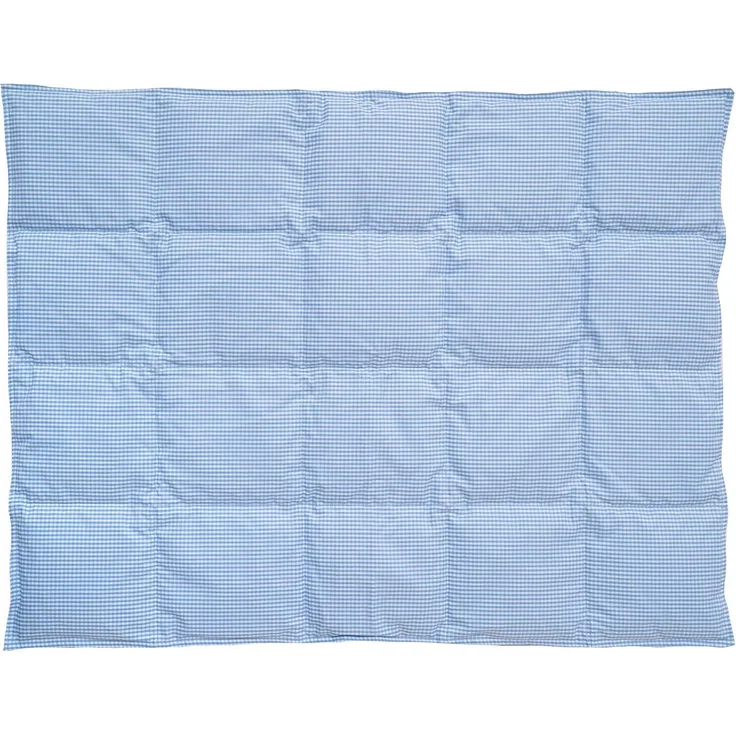 Tavolinchen Baby-Daunen-Decke "TwistKaro" Babydecke, Kinderdecke, Daunendecke, Bettdecke - bleu - 100/140