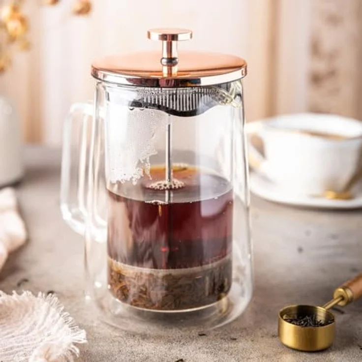 Klausberg Klausberg French Press Kaffee- und Teezubereiter 0,60l KB7724 – Bild 3