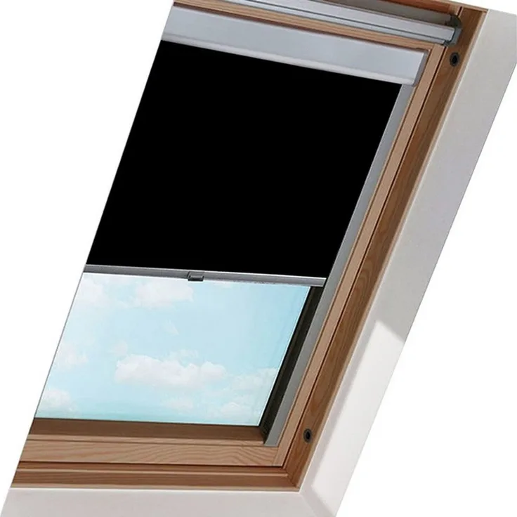 Dachfensterrollo Verdunkelungsrollo Dachfensterrollo Thermo-Rollo für GGL GPU GTU GXU, Clanmacy