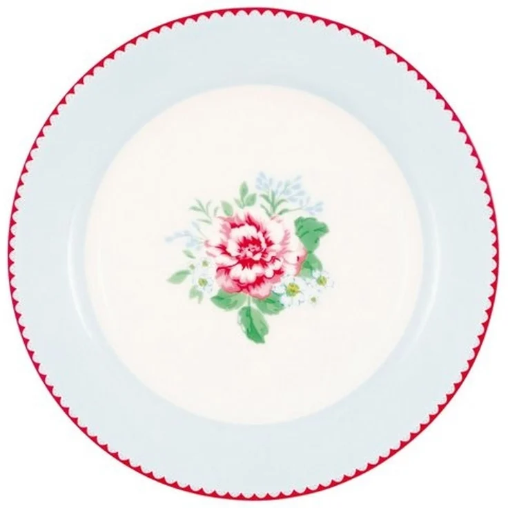 Greengate Teller 20,2 cm Alivia pale blue – Bild 4