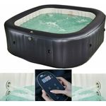 XXL Luxus-Whirlpool, aufblasbar, Hydro-Jets, MSPA 2024, für Outdoor & Indoor, mit Heizung