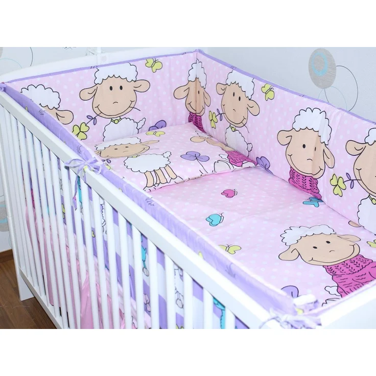 Primawela Bettnestchen Nestchen 420 cm Bettumrandung Baby Bett Kinder Nest Kopfumrandung – Bild 1
