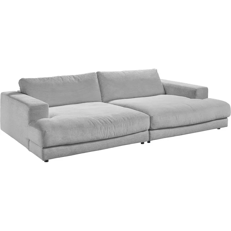 KAWOLA Big-Sofa MADELINE, Couch Stoff oder Cord verschiedene Ausführungen