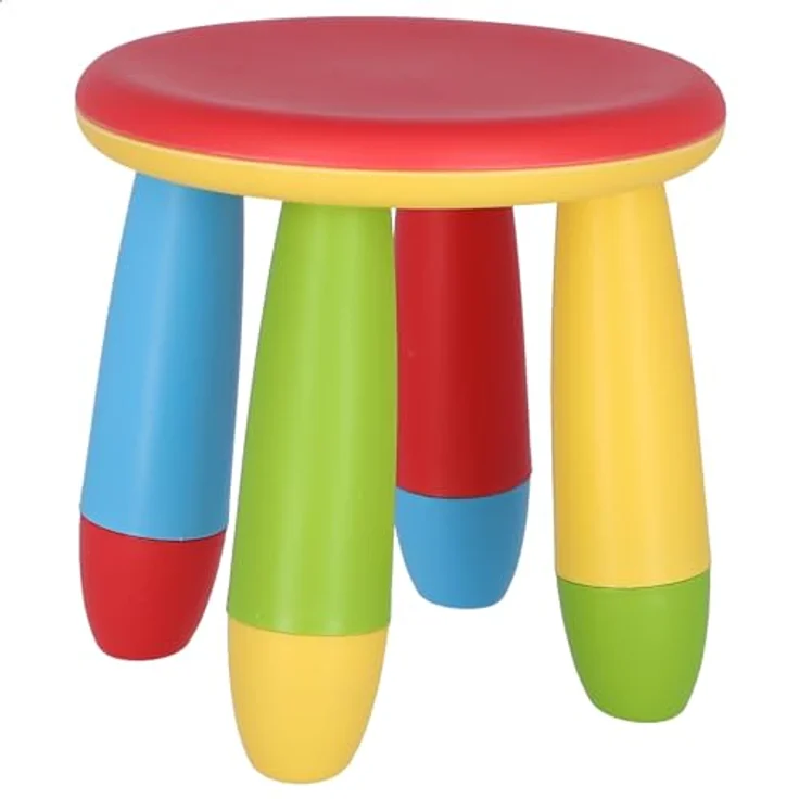 Mueblear 90055 Kinder-Hocker, Kunststoff, 20 x 15 x 26 cm rot – Bild 5