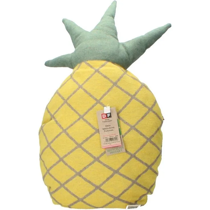 DAVID FUSSENEGGER Dekokissen David Fussenegger Juwel Dekokissen gefüllt Ananas gelb