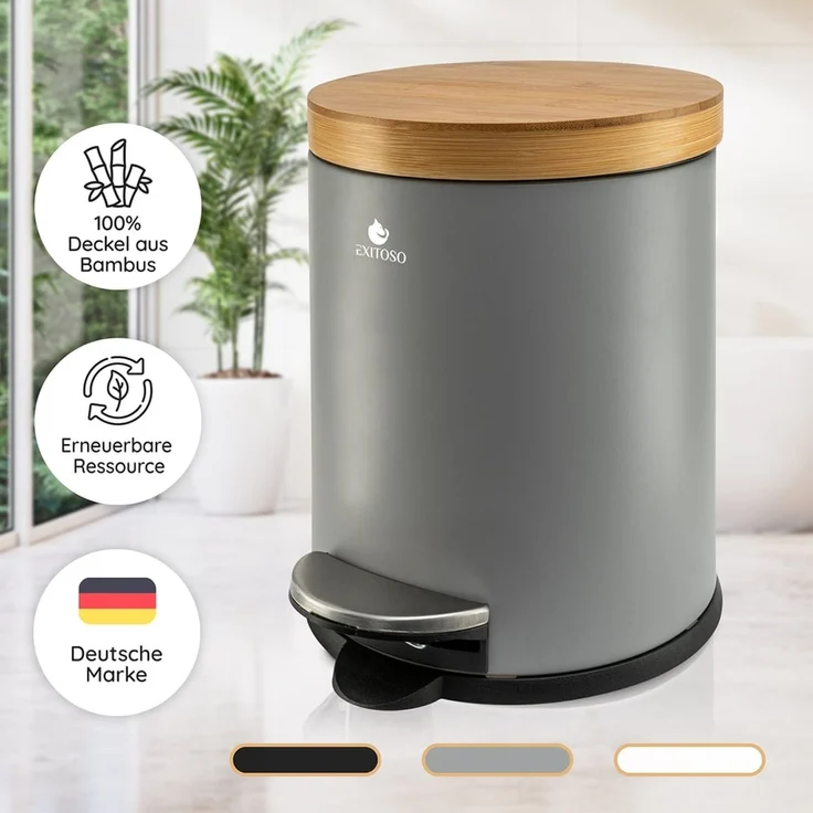 Exitoso Mülleimer Exitoso 5L Mülleimer – Bild 3