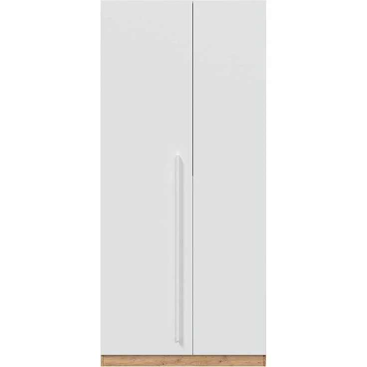 Jugendzimmer-Set >NOA< in Nodi-Eiche/Artik-Weiß - 196x77x92 (BxHxT) – Bild 7