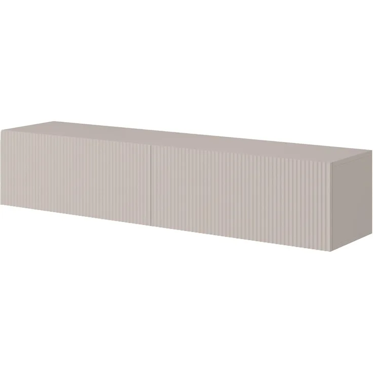 Selsey Veldio TV-Hängeboard, Melamin, Beige, 140 cm