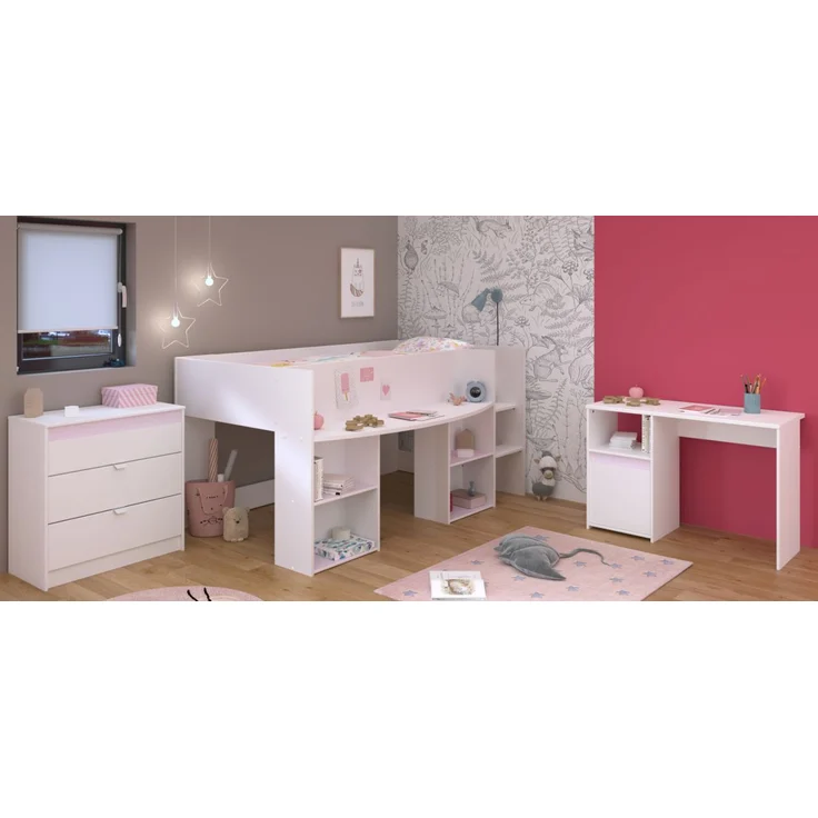 Parisot Kinderzimmer und Jugendzimmer Pirouette in weiß Set 3-tlg. – Bild 2