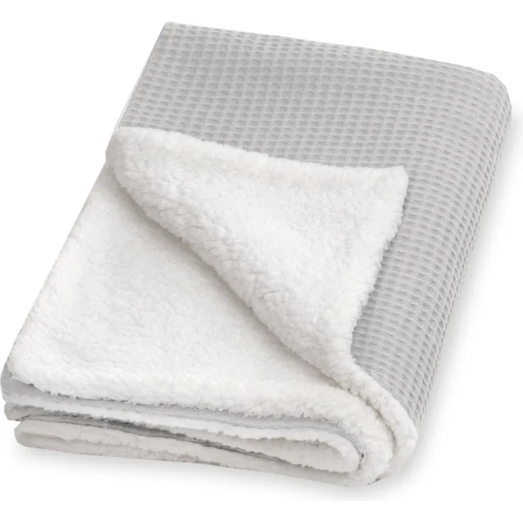 Julius Zöllner Winterdecke Waffelpiqué Light grey 70/100