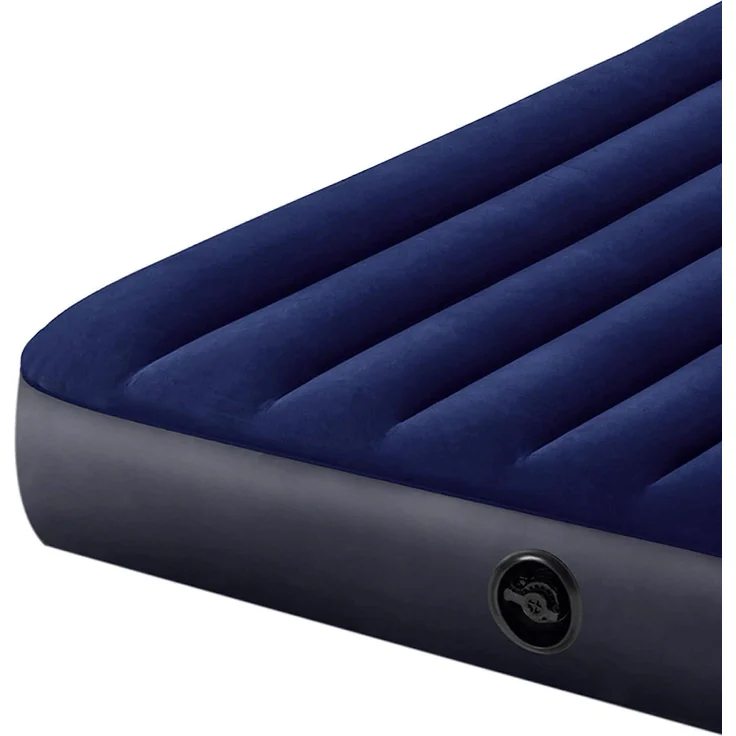 Intex 'Queen Dura-Beam Classic Downy' Luftbett, blau, 152 x 203 x 25 cm – Bild 6