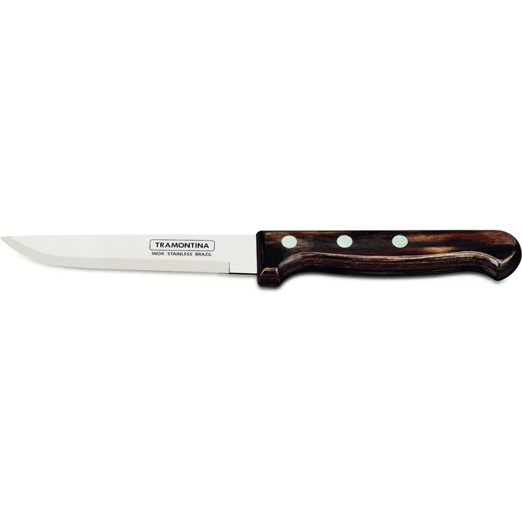 Tramontina Gaucho Steakmesser 24 cm Edelstahl mit Holzgriff