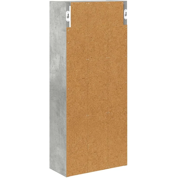 vidaXL Badezimmer-Wandschrank Betongrau 30 x 14 x 70 cm Holzwerkstoff 889330 – Bild 6