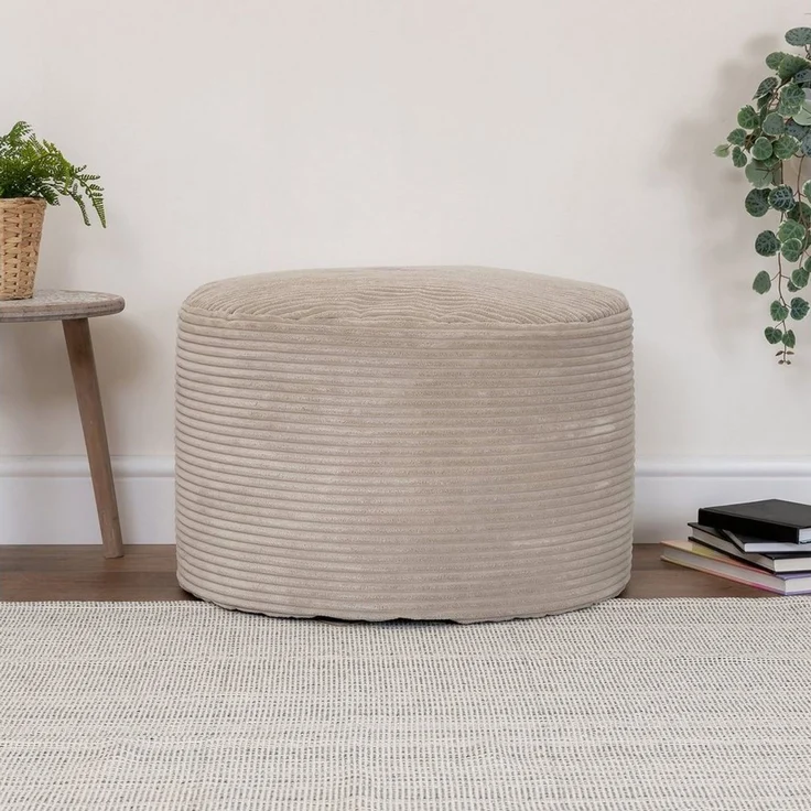 icon Pouf Sitzpouf XL aus Cord „Frankie“ – Bild 3