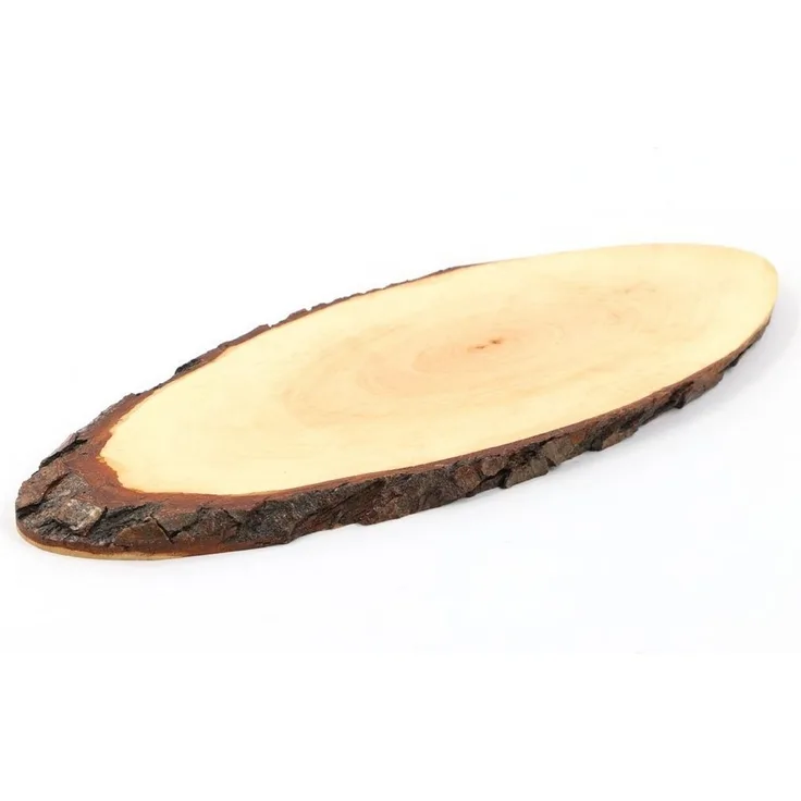 Rinden-Servierbrett - Erlenholz - ca. 35-39 x 16 x 1,5cm
