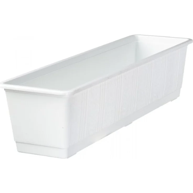 Blumenkasten Standard 100 x 15,5 cm weiß – Bild 2