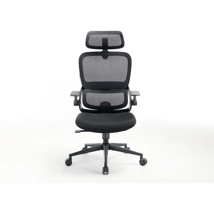 Sihoo Ergonomischer Stuhl B100-Se, 131 x 73 cm, in Schwarz
