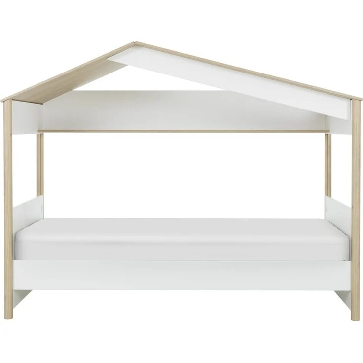 Calicosy Hausbett 90x200 cm – MATIS - Weiß/Holz – Bild 5