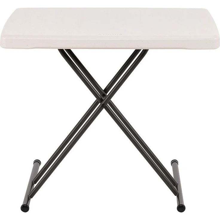 Lifetime Kunststoff Klapptisch | Weiß | 49x76x53 – Bild 2